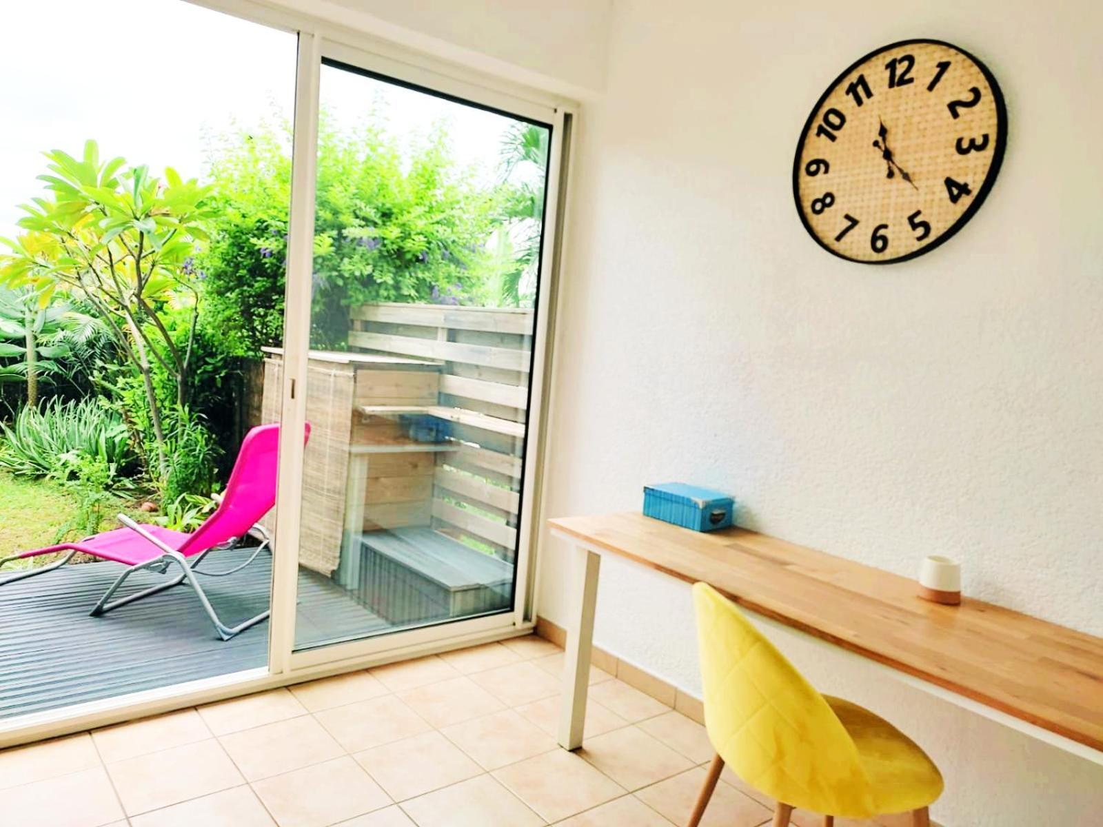Le Jardin Des Tuit Tuit * Vue Mer * Cozy Saint-Leu Kültér fotó